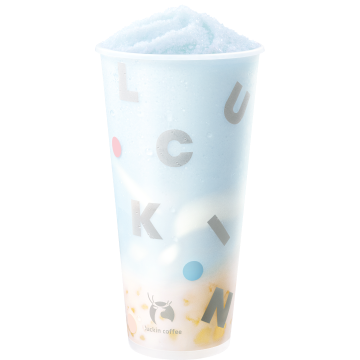 椰蓝酸奶饮