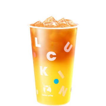 百香果凤梨冰茶